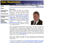 Tablet Screenshot of danmasterson.com